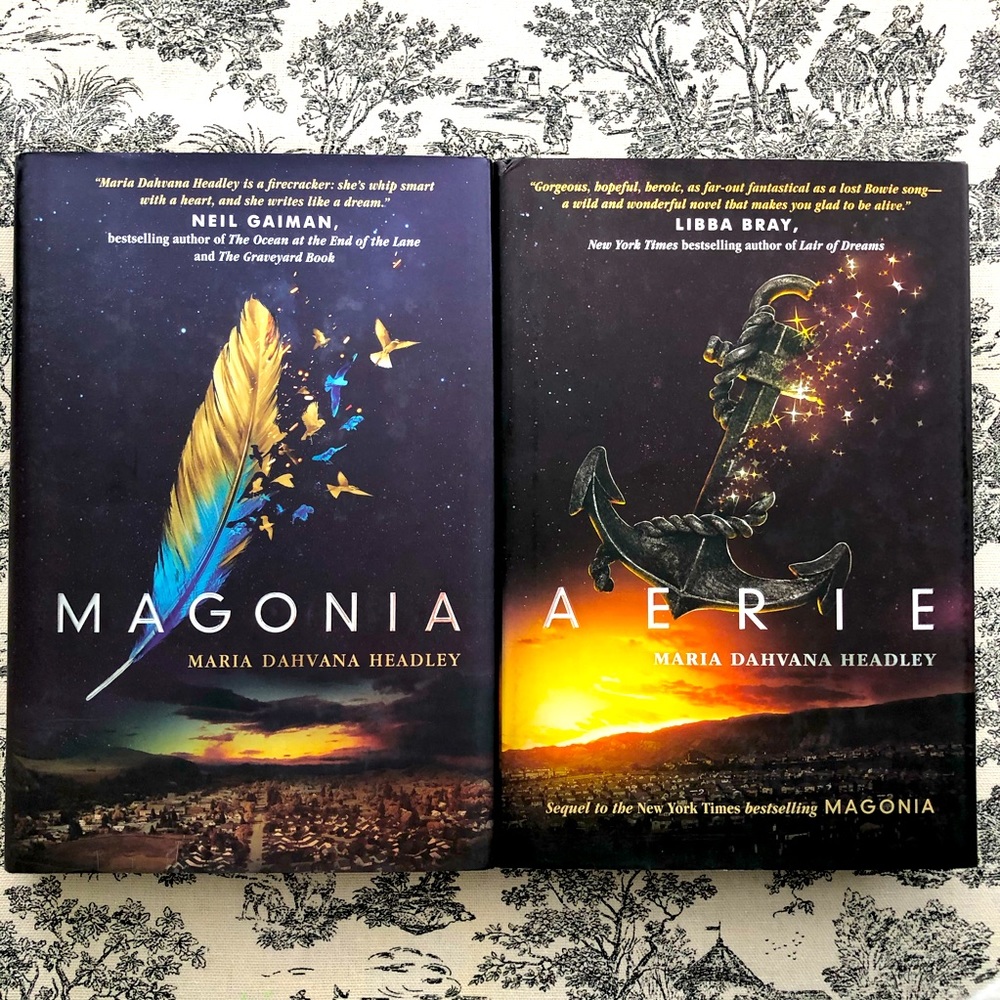Magonia & Aerie by Maria Dahvana Headley YA Books